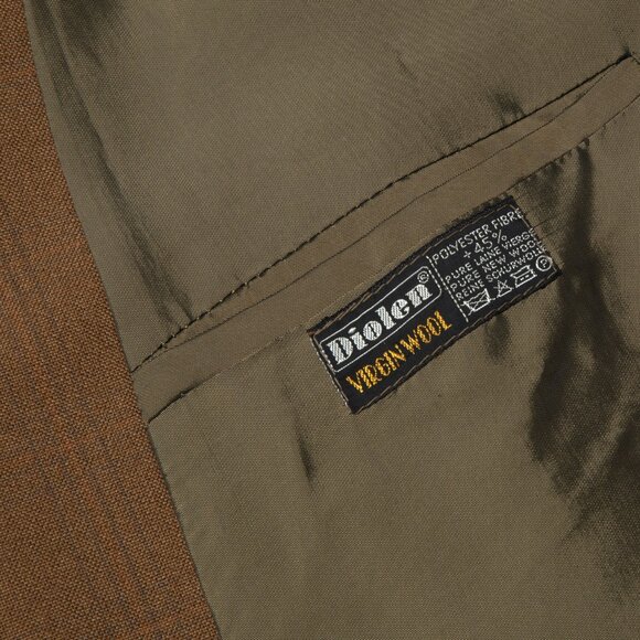 Arvotex (Finland) 70s, Diolen, High Lapel Notch, Clerical - Picture 2 of 9